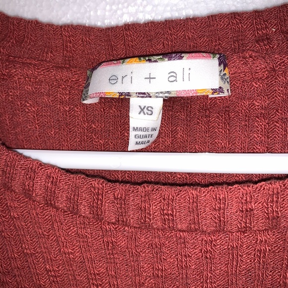 ANTHROPOLOGIE: Eri +Ali open back fringe sweater - Picture 3 of 8